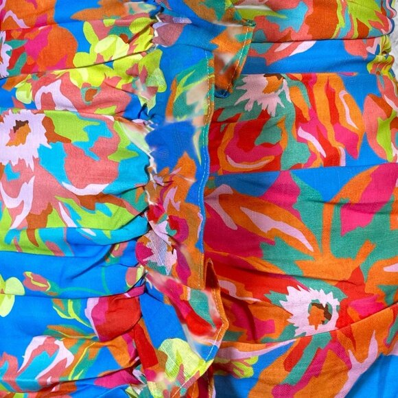 SEVEN WONDERS Eden Mini Dress Blue Floral - Picture 4 of 12